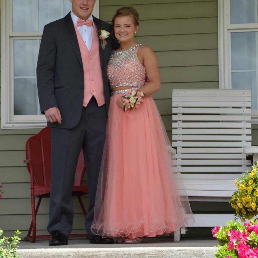 Pink by Alexia Designs sz 4 prom dress